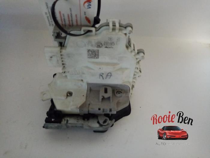 Deurslot Mechaniek 4Deurs links-achter van een Audi A4, Gebruikt, -, -, -