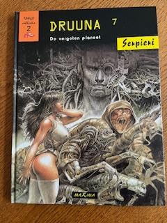 DRUUNA   7   "De Vergeten Planeet", Paolo Eleuteri Serpieri, Eén stripboek, Ophalen of Verzenden, Zo goed als nieuw