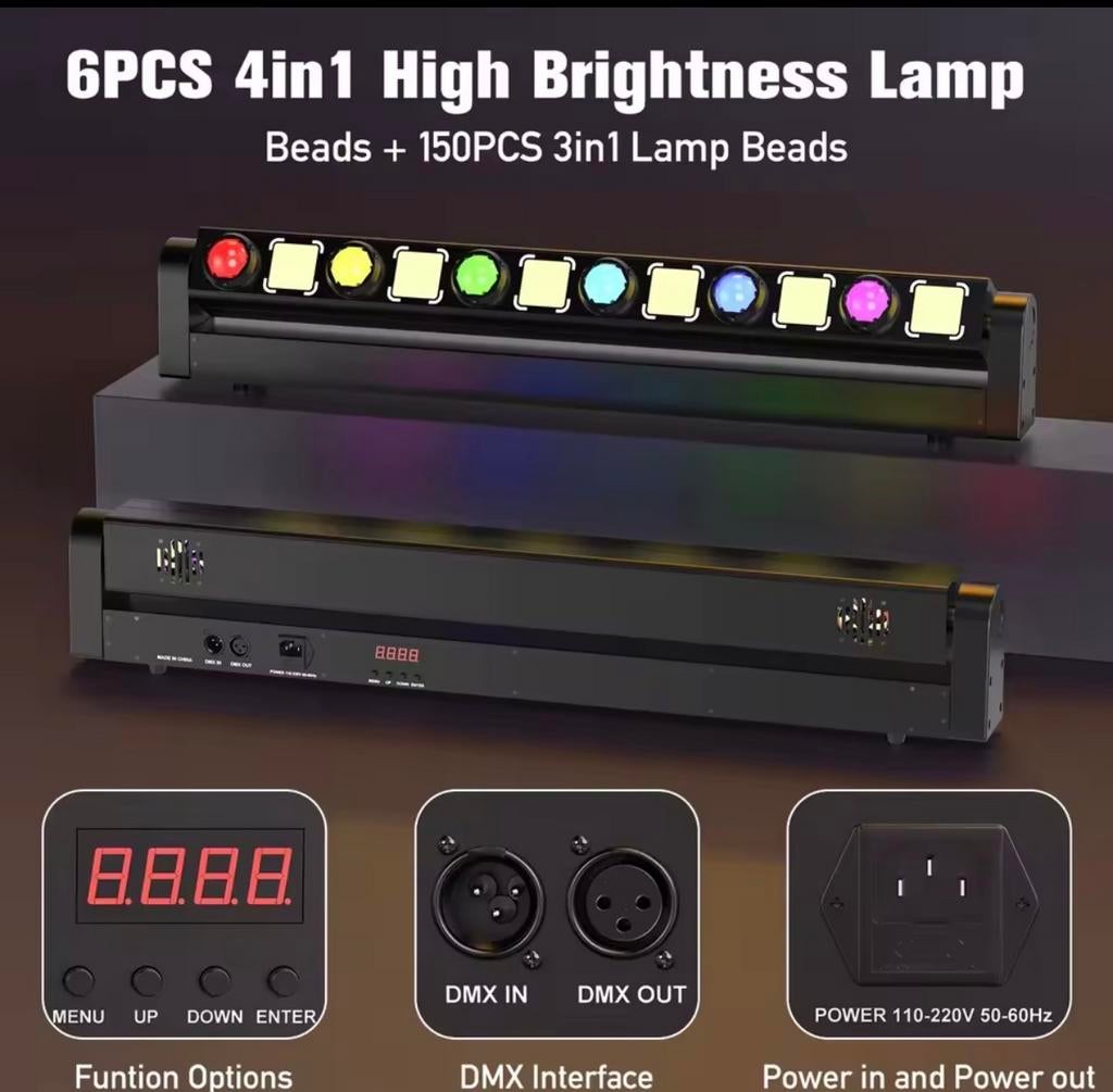 LED Bar Lichteffecten, Muziek en Instrumenten, Licht en Laser, Overige typen, Geluidgestuurd, Ophalen of Verzenden, Zo goed als nieuw