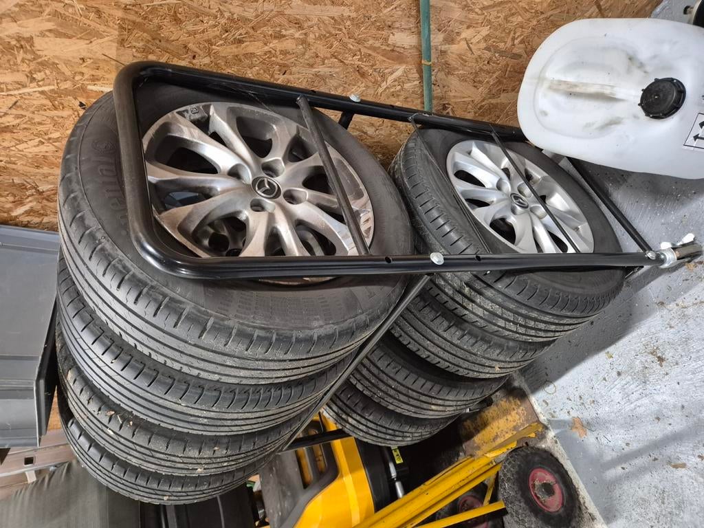 Velgenset, 185/65/15., Ophalen, Gebruikt, 15 inch, 185 mm