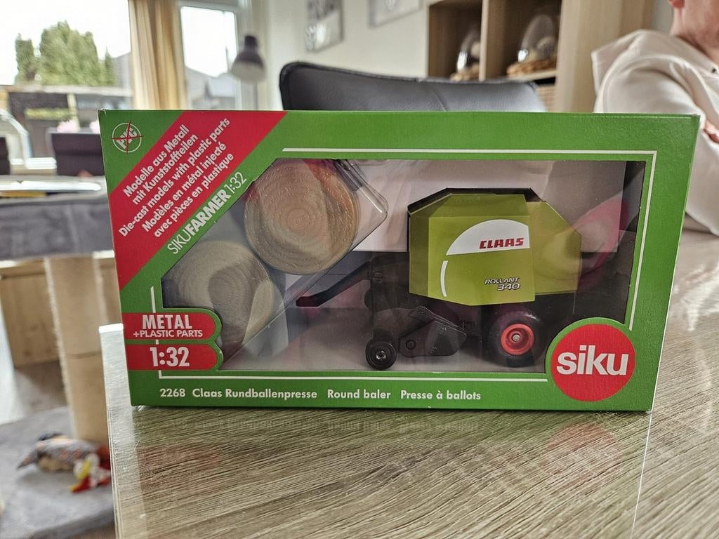 Nieuwe Siku 2268 Claas Balenpers, Ophalen of Verzenden, Nieuw