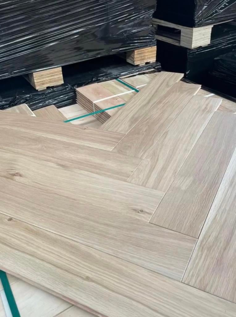 PARKET VLOEREN EIKEN HOUTEN VLOEREN AL VANAF €19,-!!, Ophalen of Verzenden, Nieuw, Parket