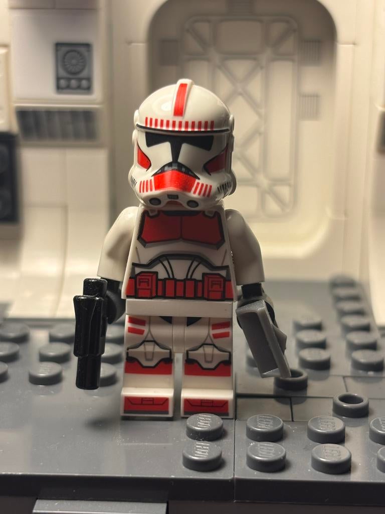 Lego Star Wars - Shock trooper Phase 2 - Sw1305, Kinderen en Baby's, Speelgoed | Duplo en Lego, Ophalen of Verzenden, Zo goed als nieuw
