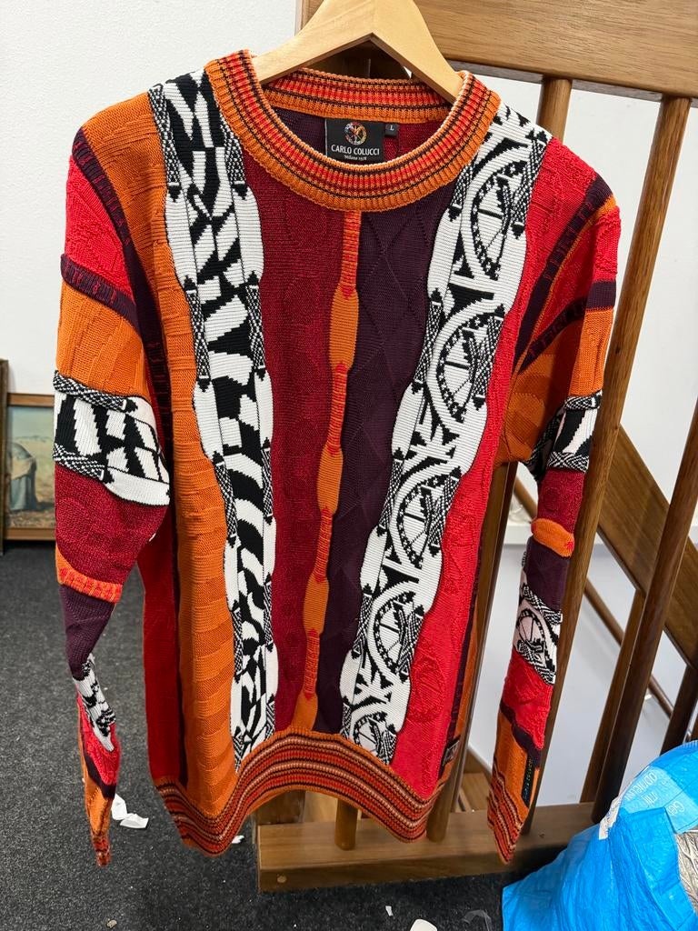 Nieuwe Carlo Colucci Trui Maat L, Ophalen of Verzenden, Nieuw, Maat 52/54 (L)