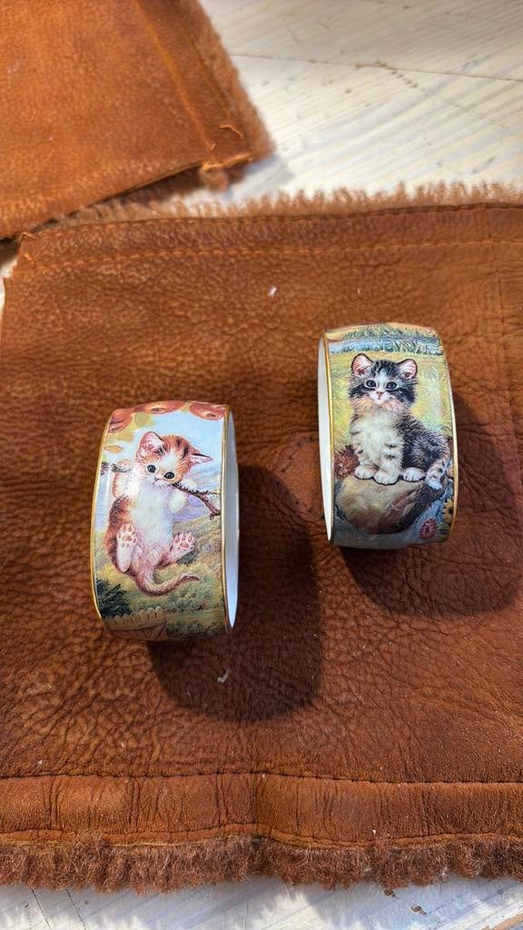 servetringen, Huis en Inrichting, Keuken | Servies, Ophalen of Verzenden, Porselein, Overige stijlen