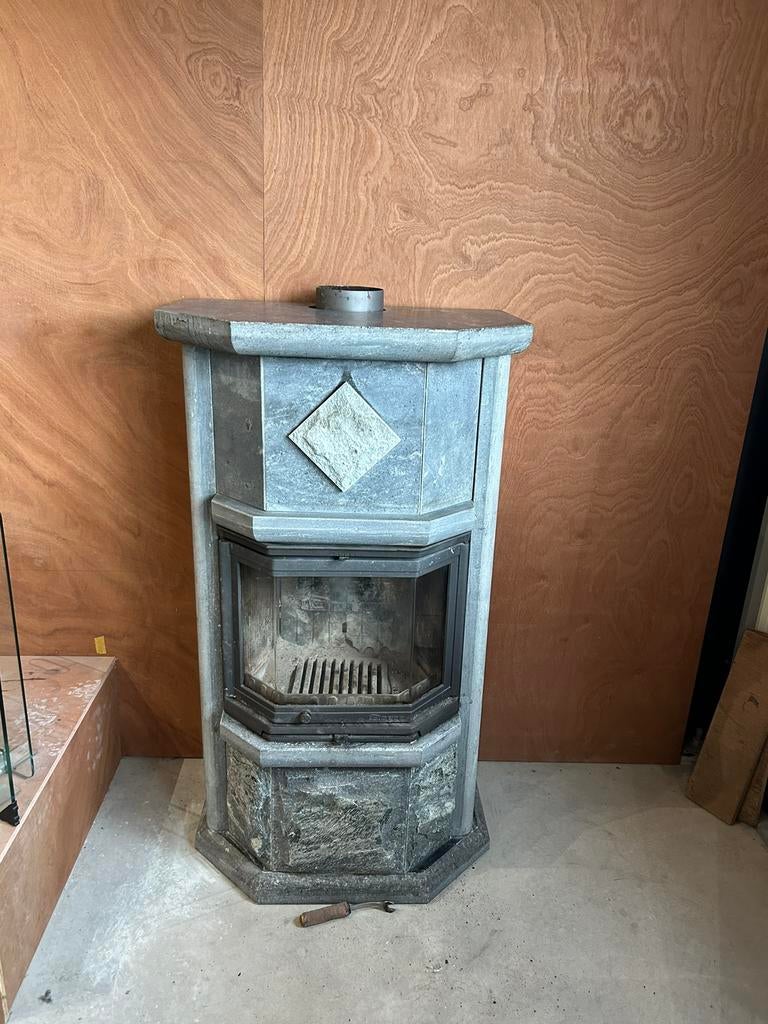 Dovre speksteen, Gebruikt, Houtkachel, Ophalen of Verzenden, Vrijstaand