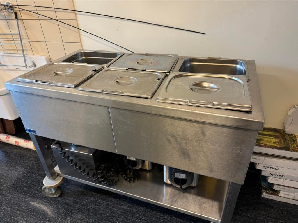 Bain-Marie, Ophalen, Fornuis, Frituur en Grillen