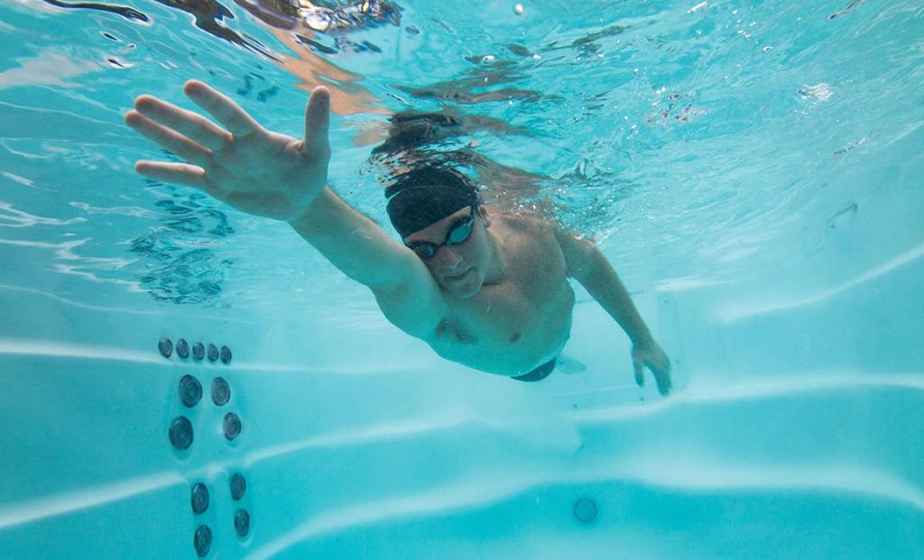 MasterSpas Zwemspa Michael Phelps Force Deep zwembad, Tuin en Terras, Zwembaden, 120 cm of meer, 200 tot 300 cm, Overige typen