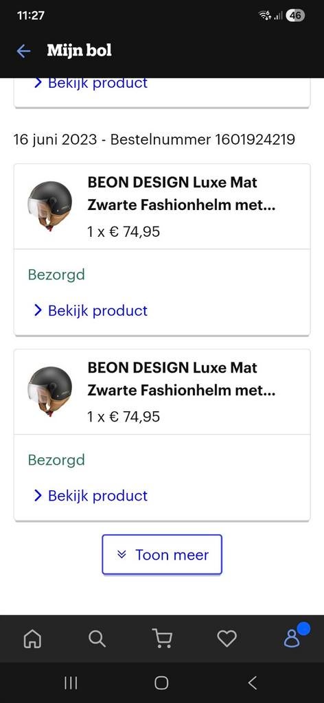2 Nieuwe scooter helmen te koop aangeboden, Fietsen en Brommers, Brommerhelmen, Ophalen, Nieuw