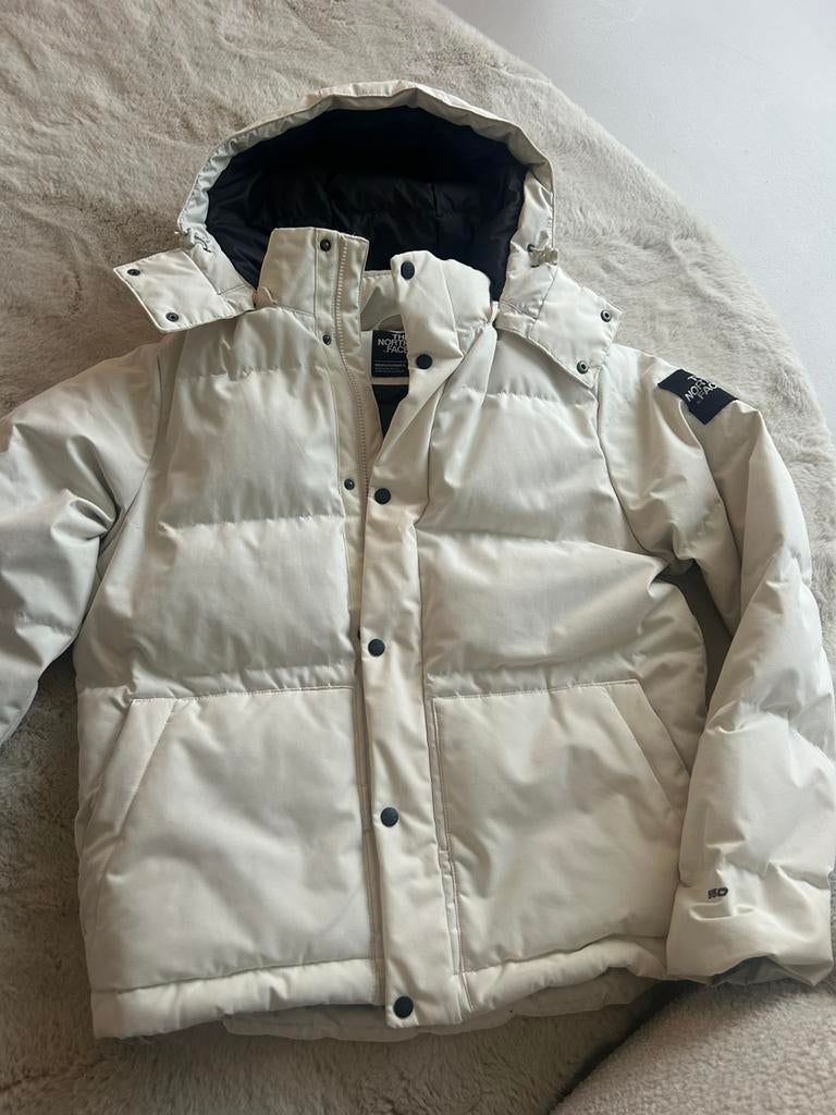 The north face jas maat L creme, Ophalen of Verzenden, Zo goed als nieuw