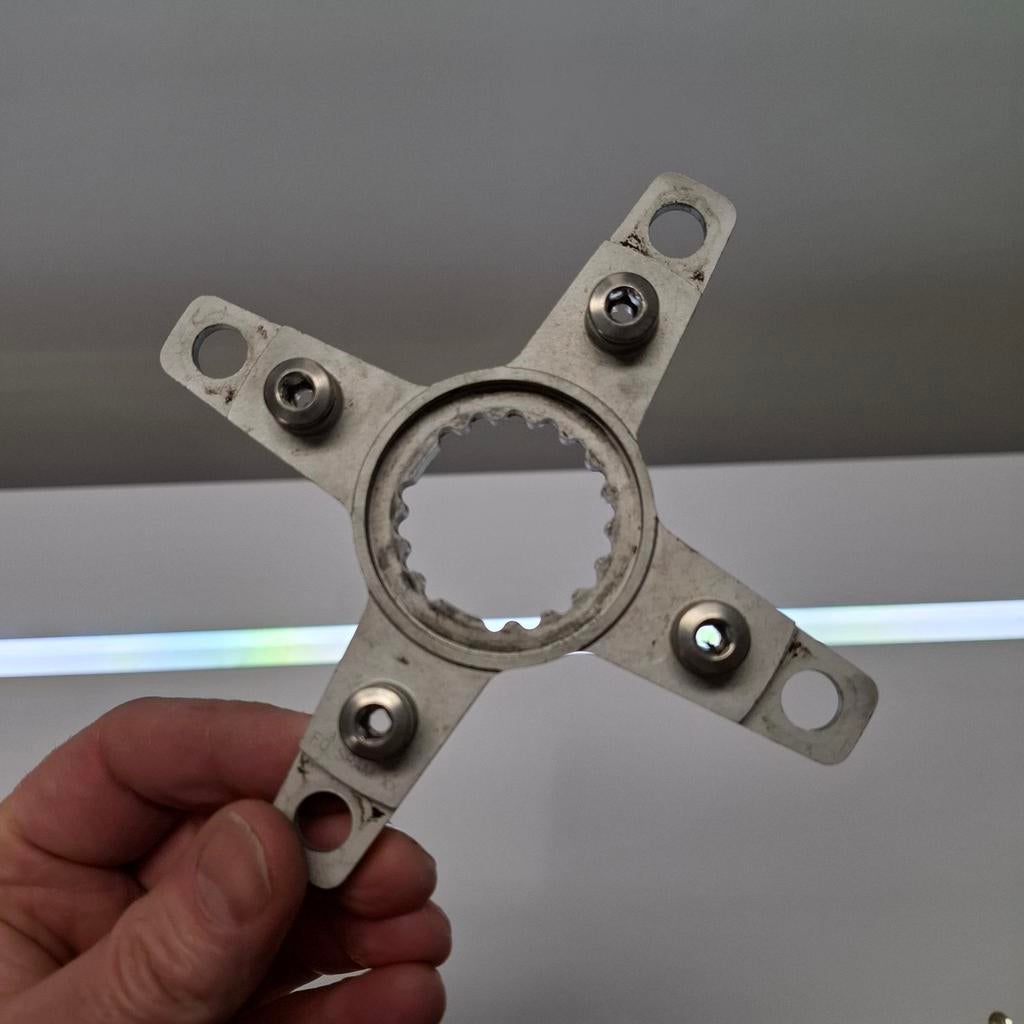 Sram XX spider voor Cannondale Hollowgram SL, Ophalen of Verzenden, Gebruikt, Crankstel of Pedalen, SRAM