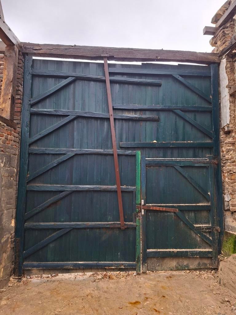 Boerderij Poort, Tuin en Terras, Tuinpoorten, 200 cm of meer, Ophalen of Verzenden, Zo goed als nieuw, Hout