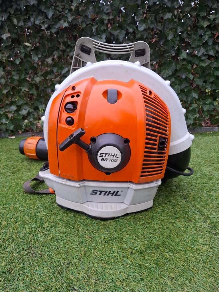 ✅️ Stihl br 700 bladblazer, Tuin en Terras, Bladblazers, Ophalen, Gebruikt, Ruggedragen, Stihl