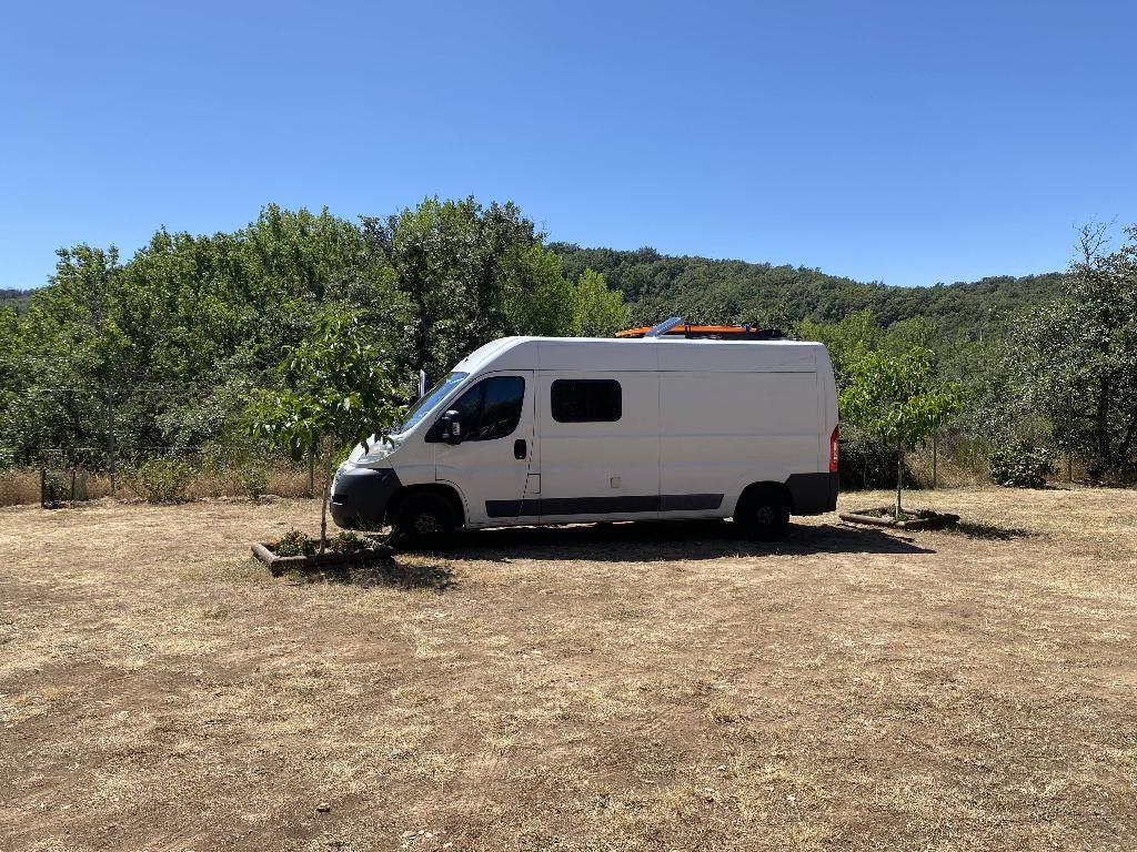 Buscamper Citroën Jumper - 2 persoons, Auto's, Voorwielaandrijving, Euro 5, Jumper, Overige bekleding
