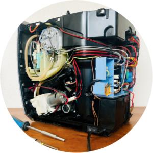 Jura Koffiemachine reparatie en onderhoud, 10 kopjes of meer, Ophalen, Koffiemachine, Gemalen koffie