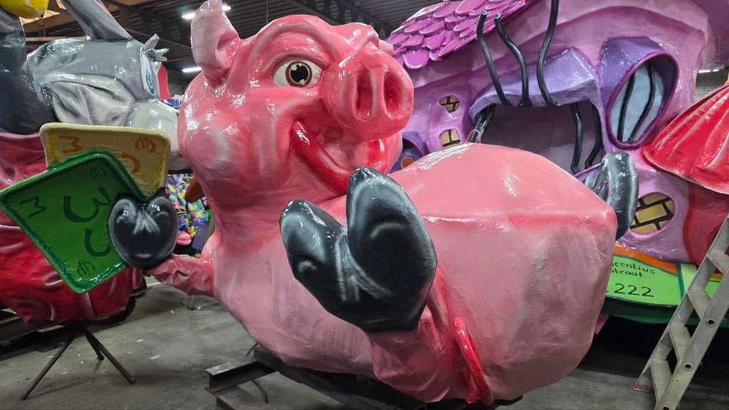 Diverse carnavalspoppen te koop, Ophalen, Zo goed als nieuw, Versiering, Carnaval