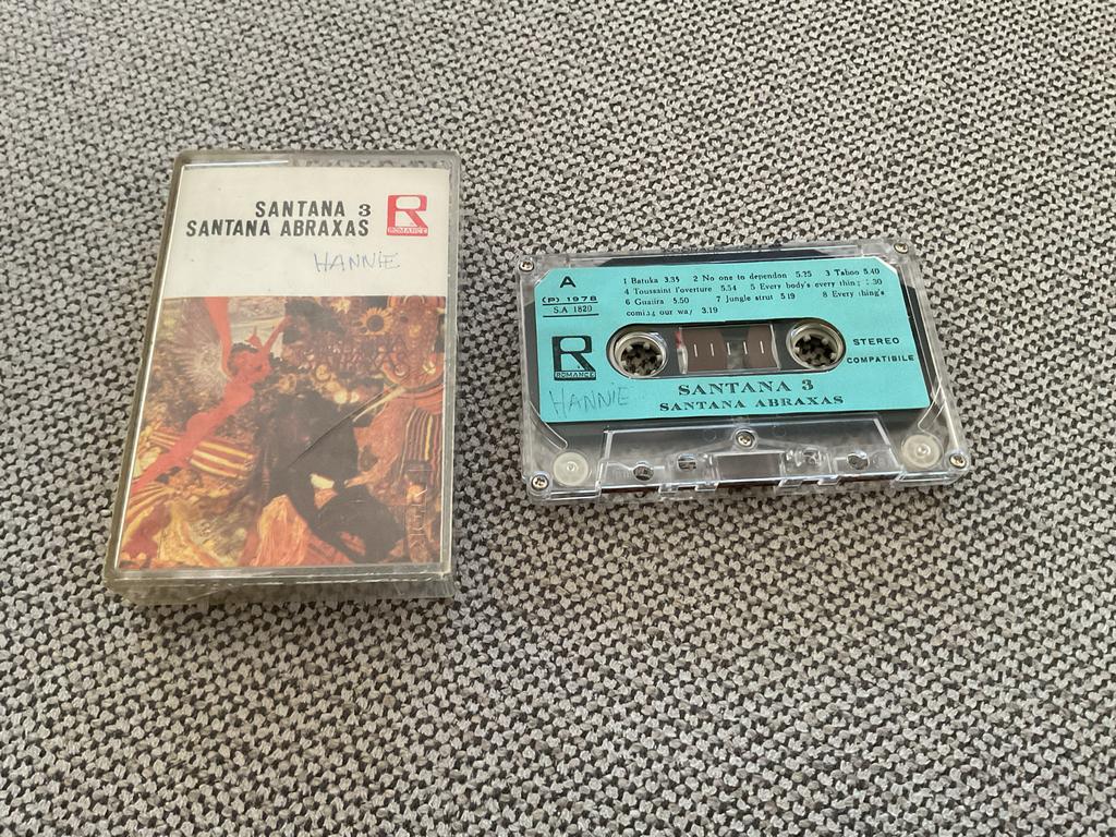 Santana Abraxas 3 Cassetteband - Origineel, Cd's en Dvd's, Cassettebandjes, Gebruikt, 1 bandje, Ophalen of Verzenden, Origineel