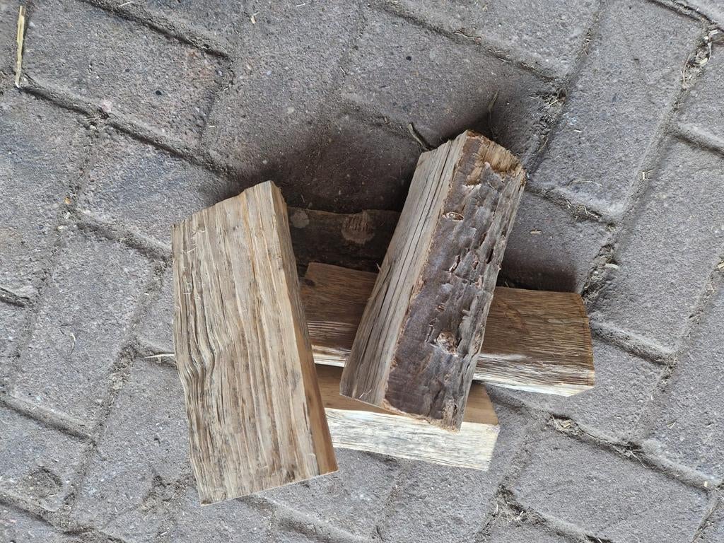 Droog brandhout Eiken/beuken gratis bezorging, Tuin en Terras, 6 m³ of meer, Ophalen, Eikenhout, Blokken