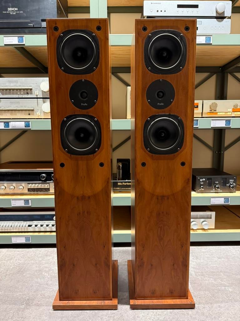 ProAc Studio 150, zeldzaam wortelnoot, klinken fenomenaal, Audio, Tv en Foto, Zo goed als nieuw, ProAc, 120 watt of meer, Bosschendijk 193b, Oudenbosch
