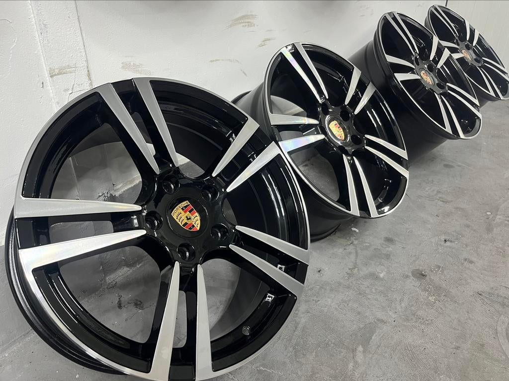 19 inch Porsche Panamera Cayenne Breedset Velgen, 19 inch, Velg(en), Ophalen of Verzenden, Personenwagen