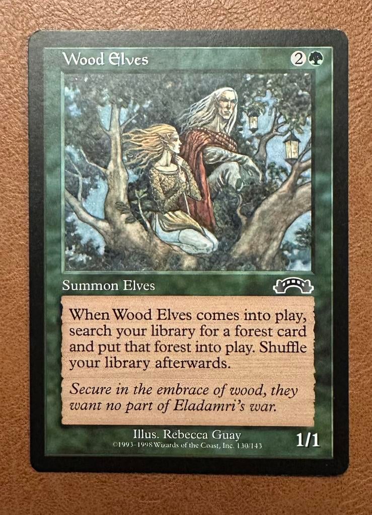 Magic: the Gathering - Wood Elves / Exodus, Ophalen of Verzenden
