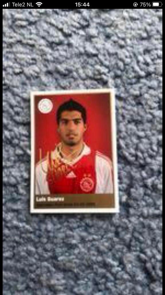 Luis suarez plus ajax, Verzamelen, Sportartikelen en Voetbal, Ophalen of Verzenden, Ajax