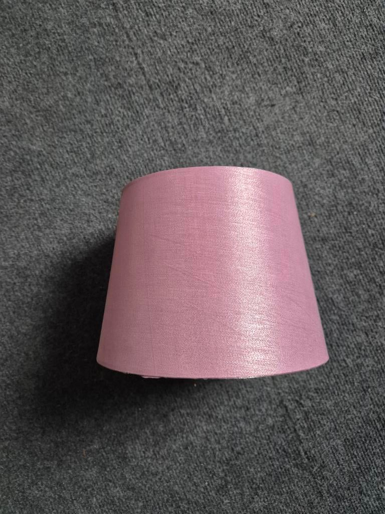 Roze lampenkap voor tafellamp, Ophalen, Rond, Zo goed als nieuw, Modern