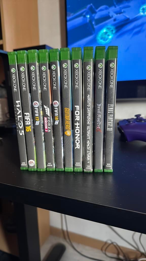 Xbox one spellen, Spelcomputers en Games, Spelcomputers | Xbox One, Zo goed als nieuw, 500 GB, Met 1 controller, Ophalen