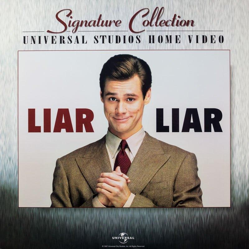 Laserdisc - Liar Liar - Signature Collection, Alle leeftijden, Verzenden, Zo goed als nieuw, Actiekomedie