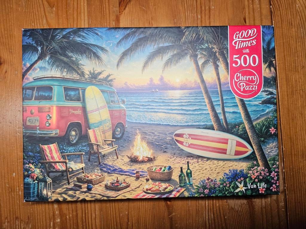 Cherry Pazzi puzzel 500, Hobby en Vrije tijd, Ophalen of Verzenden, 500 t/m 1500 stukjes, Zo goed als nieuw