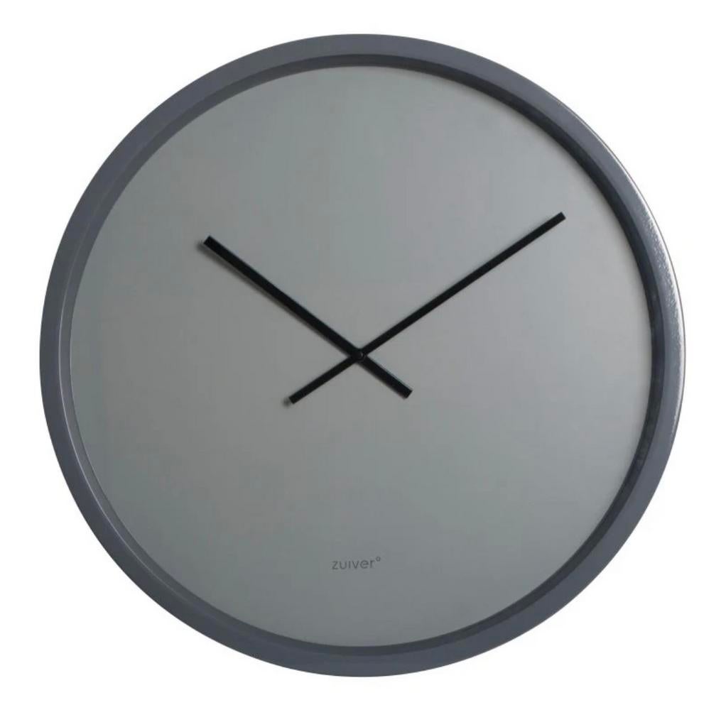 Zuiver Time Bandit - Klok - Grijs, Ophalen, Zo goed als nieuw, Wandklok