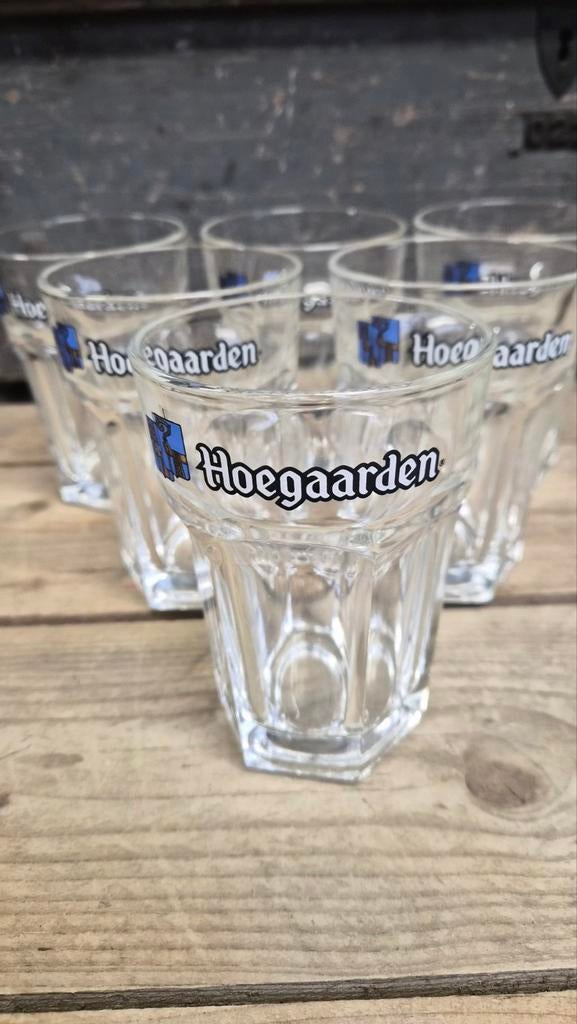 Hoegaarden Glazen - Set van 6, Ophalen, Zo goed als nieuw, Glas of Glazen, Overige merken