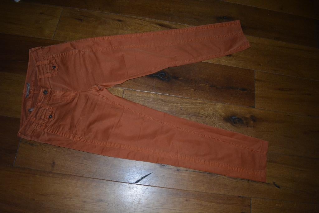 Sandwich, leuke vlotte terra bruine broek, maat 38, Kleding | Dames, Maat 38/40 (M), Bruin, Ophalen of Verzenden, Zo goed als nieuw