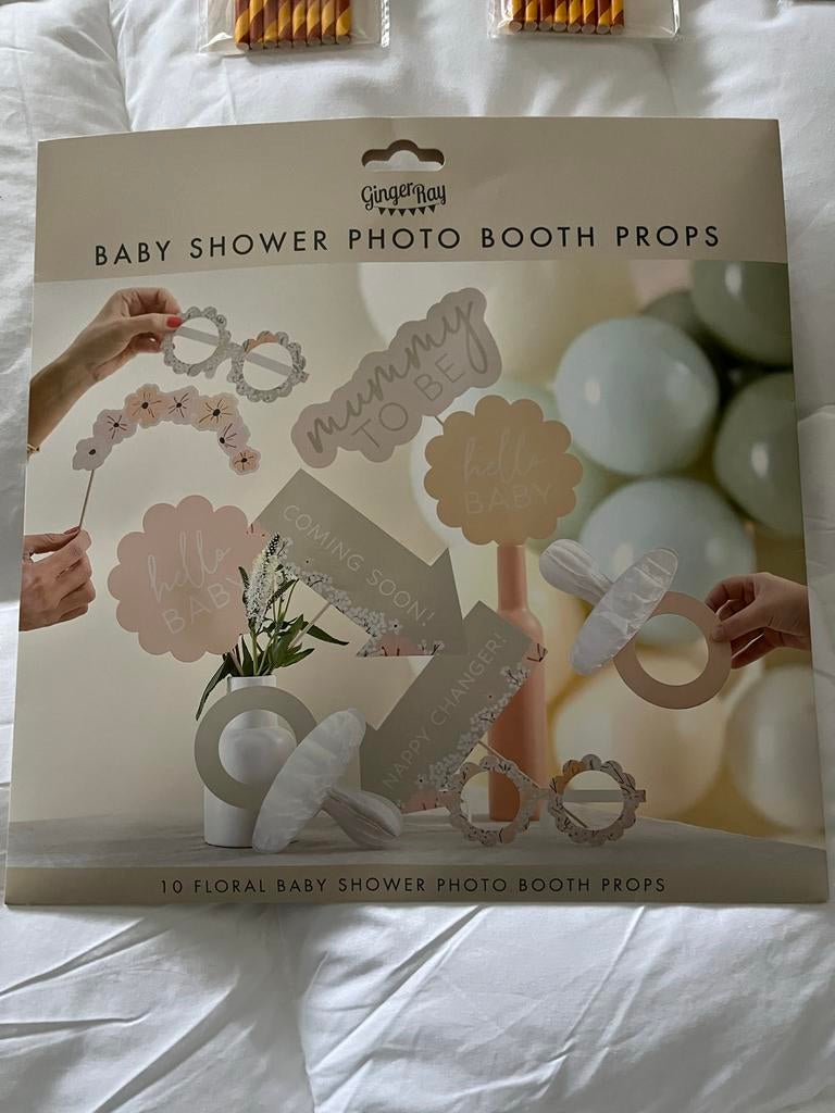 Babyshower/Feest Versiering Set, Ophalen of Verzenden, Nieuw, Kraamcadeau