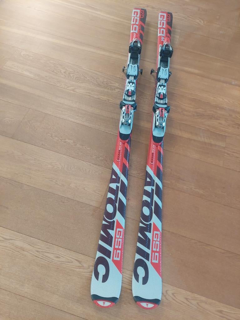 Atomic ski's met bindingen, Ophalen, 160 tot 180 cm, Gebruikt, Atomic