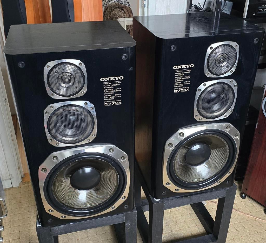 Onkyo D-77XX, Zo goed als nieuw, 120 watt of meer, Front, Rear of Stereo speakers, Ophalen
