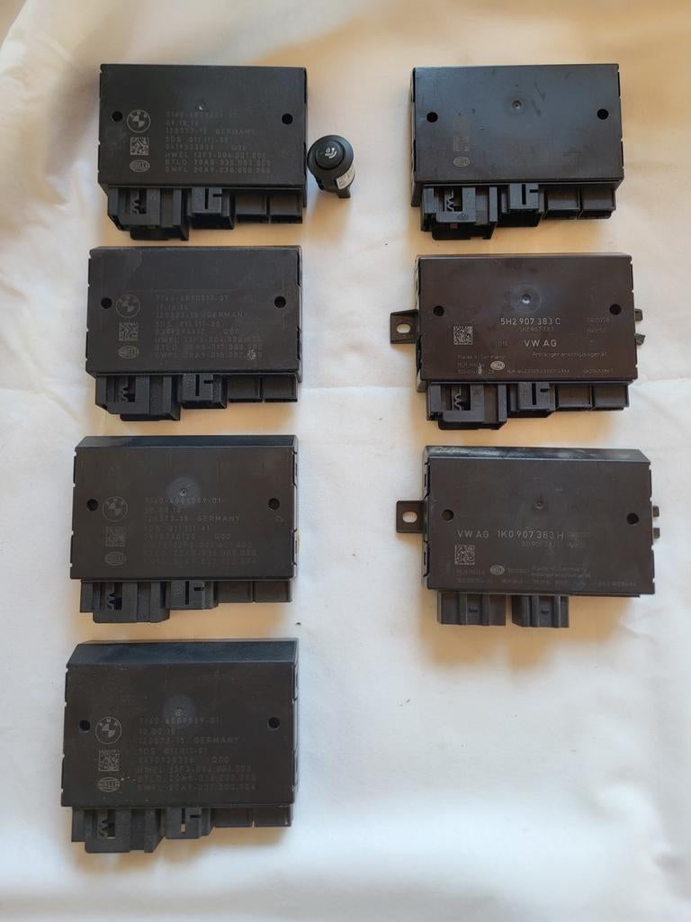 5xBMW EN 2xVW Trekhaak module s, Auto-onderdelen, Elektronica en Kabels, Ophalen of Verzenden, Gebruikt, BMW