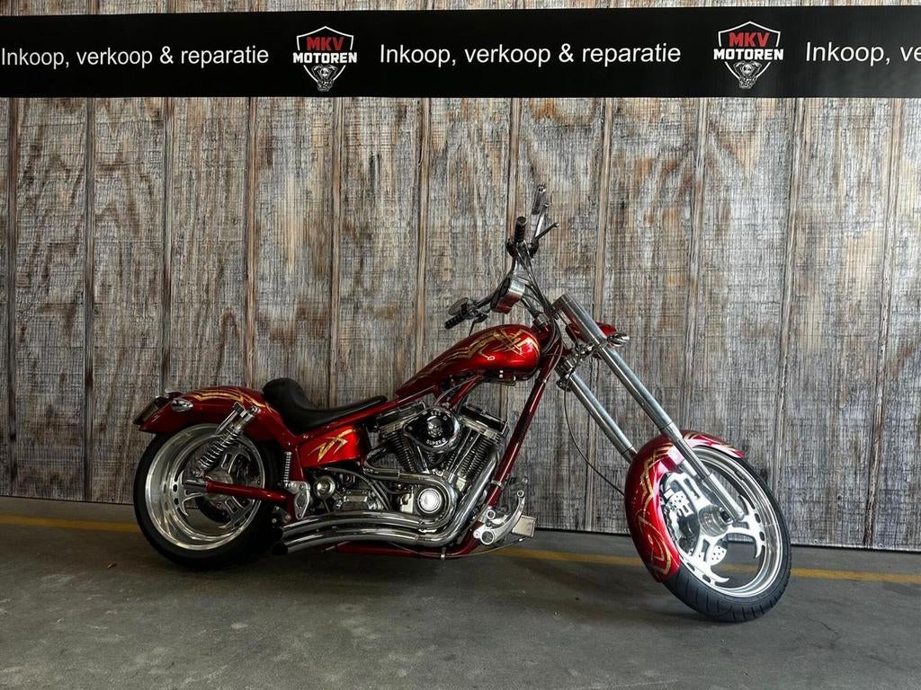 HARLEY-DAVIDSON ZELFBOUW (bj 2005), Titan chopper, 2 cilinders, Motorrijbewijs A, Bedrijf