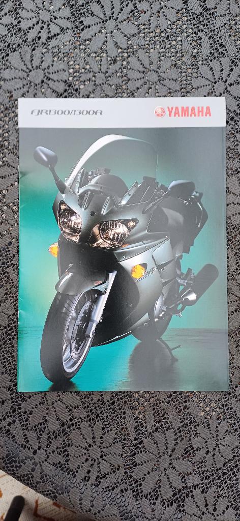 Originele folder Yamaha FJR 1300 1300A 2003-2005, Ophalen of Verzenden, Yamaha