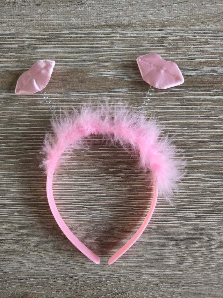 Haarband met lippen, Geen, Ophalen of Verzenden, Nieuw, One size fits all