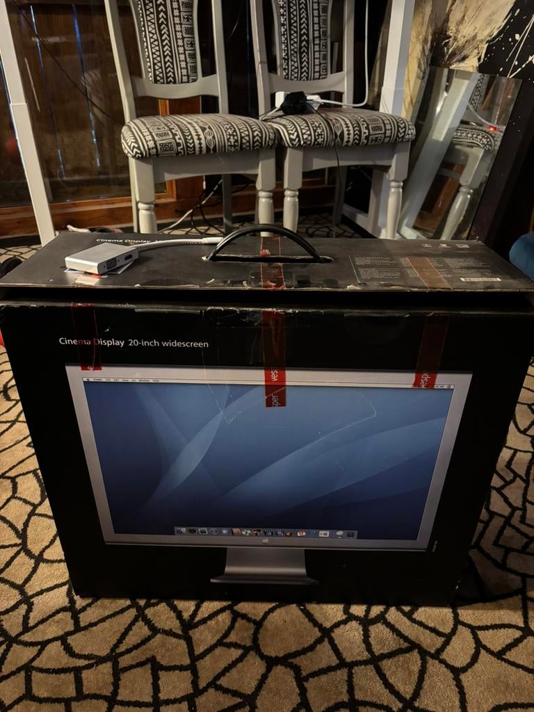 Apple Cinema Display 20" Widescreen - Klassieker!, Gebruikt, Ophalen of Verzenden, Overige typen, Overige resoluties