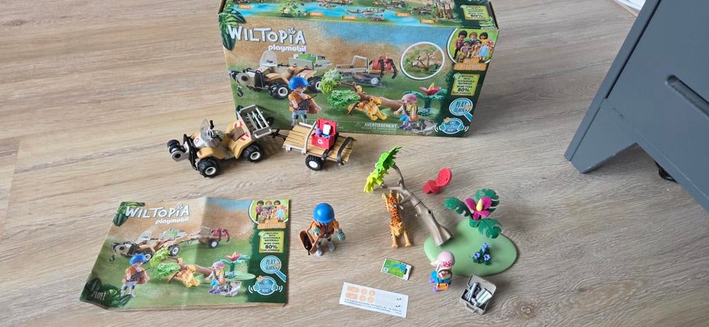 Playmobil Wiltopia 71011 - Compleet met Boekje & Doos, Kinderen en Baby's, Speelgoed | Playmobil, Ophalen of Verzenden, Zo goed als nieuw
