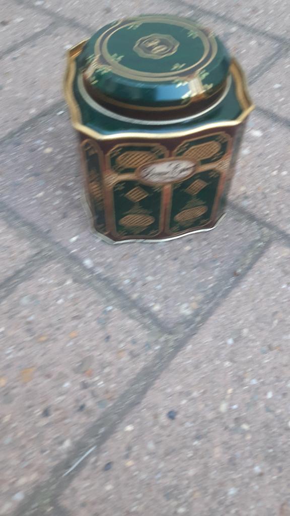 vintage blik Douwe Egberts, Ophalen of Verzenden, Zo goed als nieuw, Koffie, Douwe Egberts