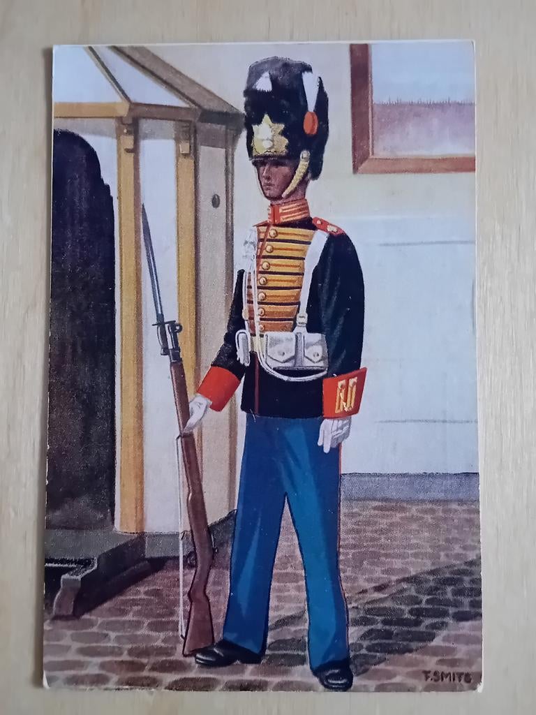 Ansichtkaart Militair, Ophalen of Verzenden, Landmacht, Nederland, Foto of Poster