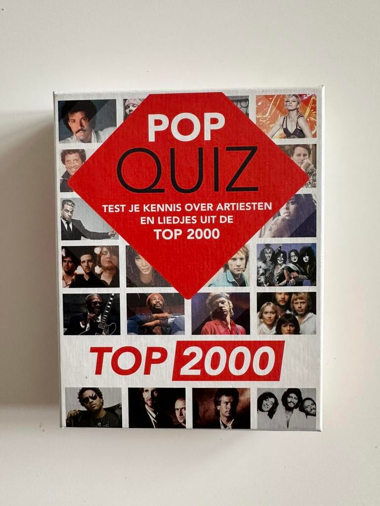 Top2000 pop quiz - kaartspel, Ophalen, Zo goed als nieuw