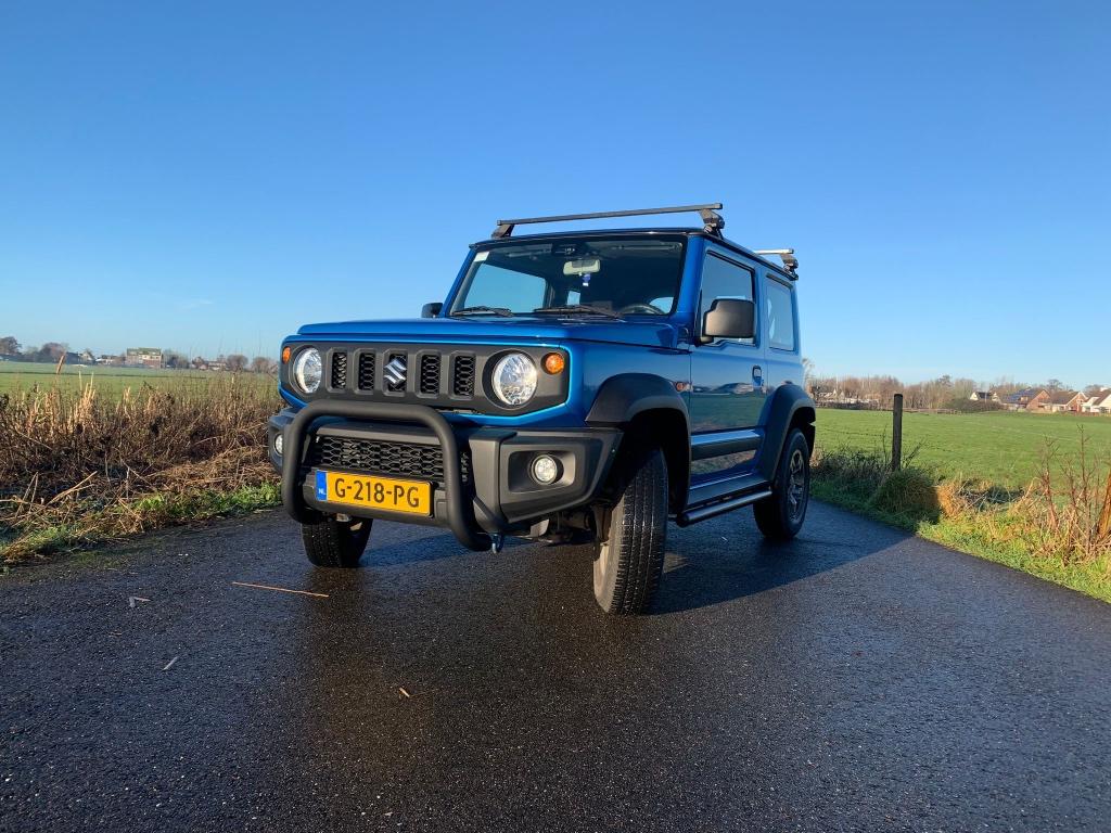 Suzuki Jimny 1.5L VVT 102pk Allgrip Pro 2019 zeldzaam 4 zits, 13 km/l, Stof, 4 cilinders, 49 €/maand
