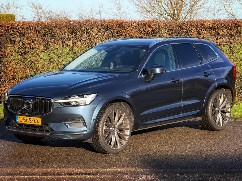 Volvo XC60 B5 250pk Geartronic Mild Hybrid 2021 Blauw, Auto's, 4 cilinders, 1969 cc, Bedrijf, XC60
