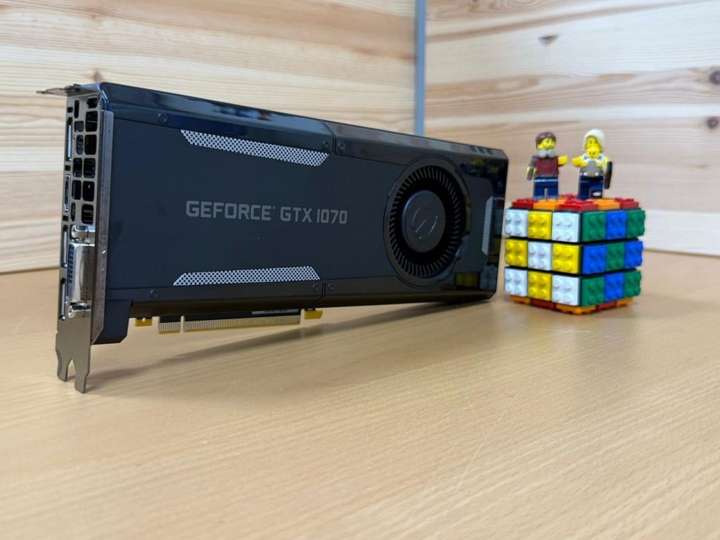 EVGA GeForce GTX 1070 8GB GAMING Videokaart, Computers en Software, Videokaarten, Zo goed als nieuw, Nvidia, PCI-Express 3.0, GDDR5