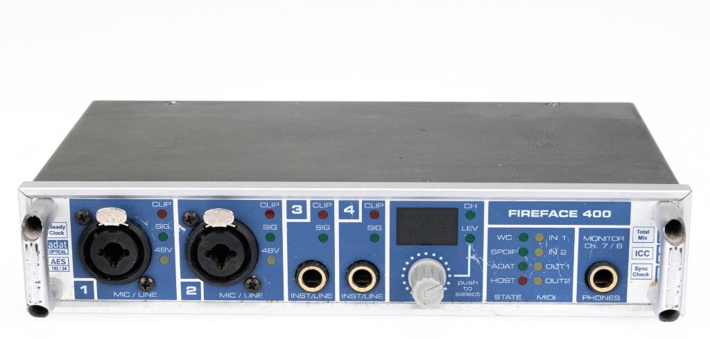 RME Fireface 400 – legendarische geluidskwaliteit, Verzenden, Gebruikt, Audio