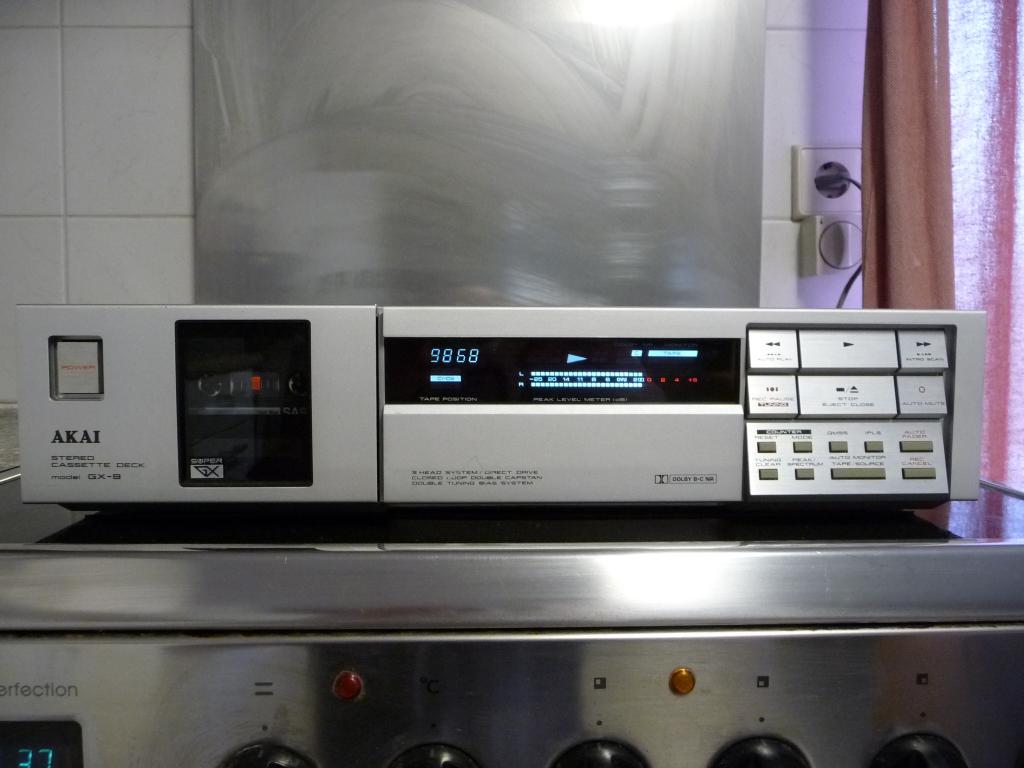 Akai GX-9 Cassette Deck very good condition, Ophalen, Enkel, Akai, Tiptoetsen